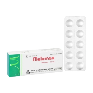 Melomax 7.5mg TV.Pharm 3 vỉ x 10 viên (Meloxicam)