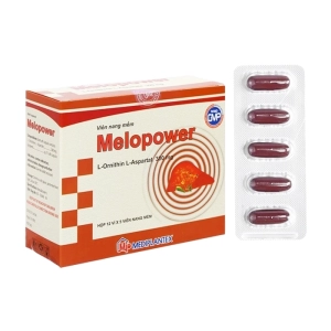 Melopower 300mg Mediplantex 12 vỉ x 5 viên Melopower 300mg Mediplantex 12 vỉ x 5 viên