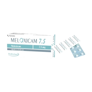 Meloxicam 7.5 Herabiopharm 5 vỉ x 10 viên (Meloxicam)