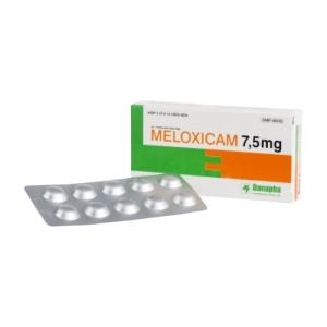Meloxicam 7.5mg Danapha 3 vỉ x 10 viên (Meloxicam)