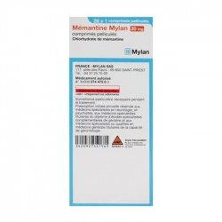 Memantine 20mg Mylan 28 viên Memantine 20mg Mylan 28 viên