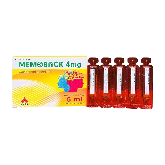 Memoback 4mg CPC1 Hà Nội 20 ống x 5ml Memoback 4mg CPC1 Hà Nội 20 ống x 5ml