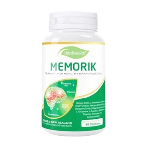 Memorik UltraHealth New Zealand 60 viên - Hỗ trợ não bộ