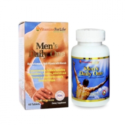 Bổ sung Vitamin cho nam giới Men Daily One Vitamins For Life, Hộp 60 viên Bổ sung Vitamin cho nam giới Men Daily One Vitamins For Life, Hộp 60 viên