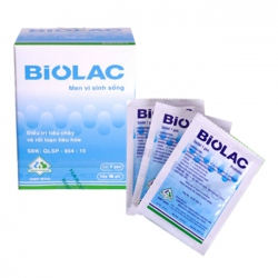 Men tiêu hóa Biolac, Hộp 10 gói