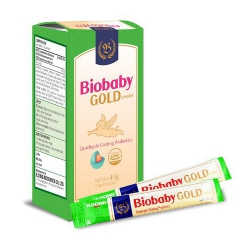 Men vi sinh Biobaby Gold Powder, Hộp 30 gói