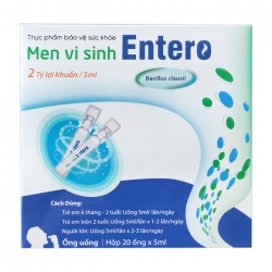 Men vi sinh Usmedical Entero 20 ống x 5ml