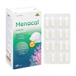 Menacal Canxi D3 K2 Aplicaps 4 vỉ x 15 viên Menacal Canxi D3 K2 Aplicaps 4 vỉ x 15 viên