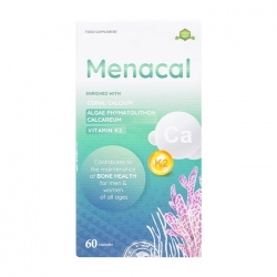 Menacal Canxi D3 K2 Aplicaps 4 vỉ x 15 viên Menacal Canxi D3 K2 Aplicaps 4 vỉ x 15 viên