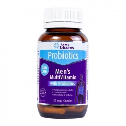 Men's Multivitamin With Probiotics Henry Blooms 30 viên - Multivitamin nam Men's Multivitamin With Probiotics Henry Blooms 30 viên - Multivitamin nam