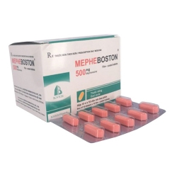 Mepheboston 500mg Boston, Hộp 10 vỉ x 10 viên