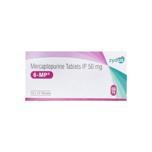 Mercaptopurine 50mg Zydus, 10 vỉ x 10 viên Mercaptopurine 50mg Zydus, 10 vỉ x 10 viên