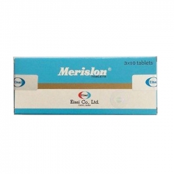 Thuốc hướng thần Merislon 6mg, Hộp 30 viên Thuốc hướng thần Merislon 6mg, Hộp 30 viên