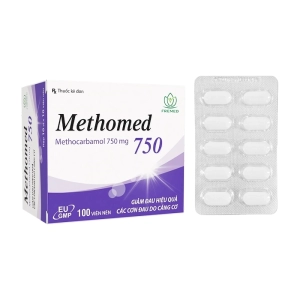Methomed 750 Fremed 10 vỉ x 10 viên (Methocarbamol)