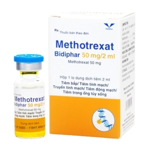 Methotrexat Bidiphar 50mg/2ml 1 lọ (Methotrexate)