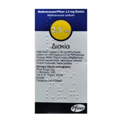 Methotrexate 2,5mg Pfizer, 4 vỉ x 25 viên Methotrexate 2,5mg Pfizer, 4 vỉ x 25 viên