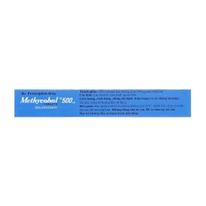 Methycobal 500mcg Eisai 3 vỉ x 10 viên (Mecobalamin)