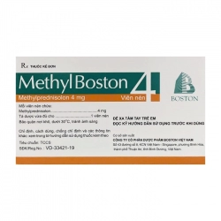 MethylBoston 4 Boston Pharma 10 vỉ x 10 viên MethylBoston 4 Boston Pharma 10 vỉ x 10 viên