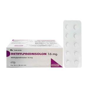 Methylprednisolon 16mg Hasan 10 vỉ x 10 viên Methylprednisolon 16mg Hasan 10 vỉ x 10 viên