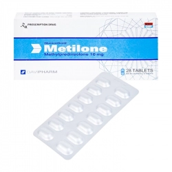 Metilone 16mg DaViPharm 2 vỉ x 14 viên Metilone 16mg DaViPharm 2 vỉ x 14 viên