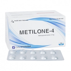 Metilone 4mg DaViPharm 10 vỉ x 10 viên Metilone 4mg DaViPharm 10 vỉ x 10 viên