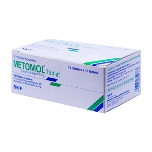 Metomol Tablet Eskayef 10 vỉ x 10 viên (Flunarizine)