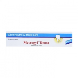Metrogyl Denta Unique Pharma 20g - Gel bôi trị viêm nướu, lở miệng Metrogyl Denta Unique Pharma 20g - Gel bôi trị viêm nướu, lở miệng