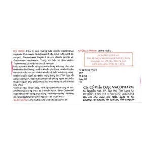 Metronidazol 500 Vacopharm 4 vỉ x 7 viên (Metronidazole)