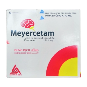 Meyercetam Meyer-BPC 20 ống x 10ml (Piracetam)