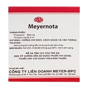 Meyernota 800mg Meyer-BPC 20 ống x 5ml (Piracetam)