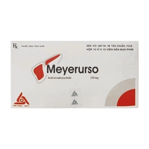 Meyerurso 250mg Meyer-BPC 10 vỉ x 10 viên Meyerurso 250mg Meyer-BPC 10 vỉ x 10 viên