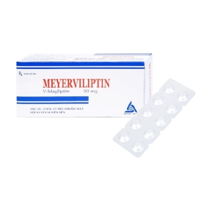 Meyerviliptin 50mg Meyer-BPC 3 vỉ x 10 viên