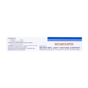 Meyerviliptin 50mg Meyer-BPC 3 vỉ x 10 viên