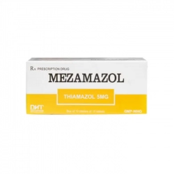 Mezamazol 5mg DHT, Hộp 10 vỉ x 10 viên