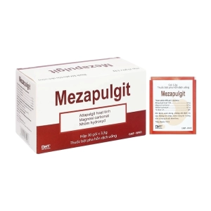 Mezapulgit Hataphar 30 gói x 3.3g (Magnesium + Aluminium hydroxide + Attapulgite)