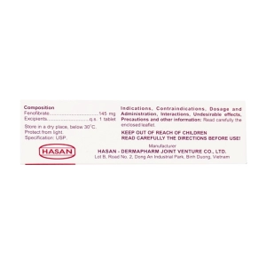 Mibefen NT 145 Hasan 3 vỉ x 10 viên Mibefen NT 145 Hasan 3 vỉ x 10 viên