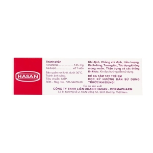 Mibefen NT 145 Hasan 3 vỉ x 10 viên Mibefen NT 145 Hasan 3 vỉ x 10 viên