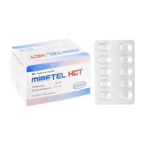 Mibetel HCT Hasan 10 vỉ x 10 viên Mibetel HCT Hasan 10 vỉ x 10 viên