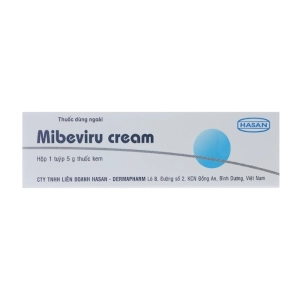 Mibeviru Cream 5 Hasan 1 tuýp x 5g Mibeviru Cream 5 Hasan 1 tuýp x 5g