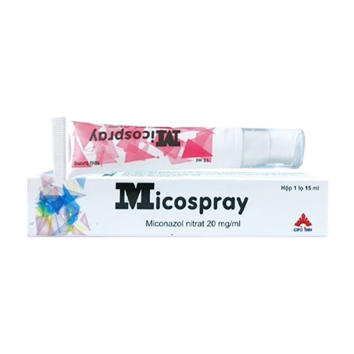 Micospray 20mg CPC1 Hà Nội tuýp 15ml
