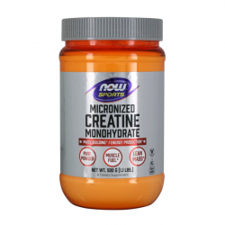 Micronized Creatine Monohydrate Now 500g - Hỗ trợ tăng cơ bắp