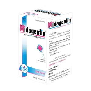 Midagentin Minh Dân 12 gói x 3.5g Midagentin Minh Dân 12 gói x 3.5g