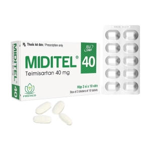Miditel 40 Fremed 3 vỉ x 10 viên (Telmisartan)