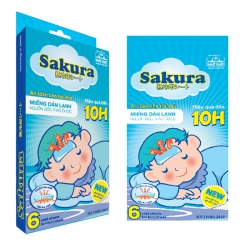 Miếng dán hạ sốt Sakura Miếng dán hạ sốt Sakura