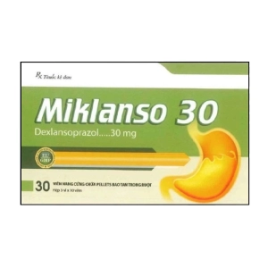 Miklanso 30 HDPharma 3 vỉ x 10 viên (Dexlansoprazol)