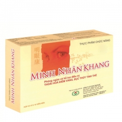 Minh Nhãn Khang - Viên uống hỗ trợ tăng cường sức khỏe đôi mắt