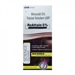 Minoxidil ReAttain 5% Topical Solution USP 60ml - Dung dịch mọc tóc Minoxidil ReAttain 5% Topical Solution USP 60ml - Dung dịch mọc tóc