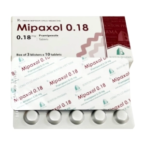 Mipaxol 0.18 Boston Pharma 3 vỉ x 10 viên (Pramipexole)