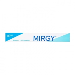 Mirgy 100mg Getz 1 vỉ x 10 viên - Trị đau thần kinh, động kinh Mirgy 100mg Getz 1 vỉ x 10 viên - Trị đau thần kinh, động kinh