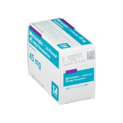 Mirtazapine 45mg 1A Pharma 10 vỉ x 10 viên - Thuốc trầm cảm Mirtazapine 45mg 1A Pharma 10 vỉ x 10 viên - Thuốc trầm cảm